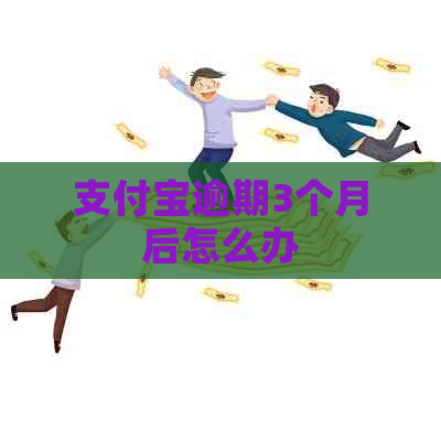 支付宝逾期3个月后怎么办