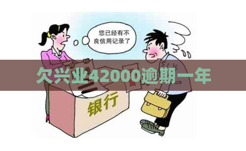 欠兴业42000逾期一年