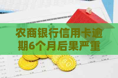 农商银行信用卡逾期6个月后果严重吗