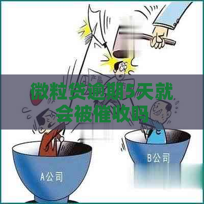 微粒贷逾期5天就会被吗