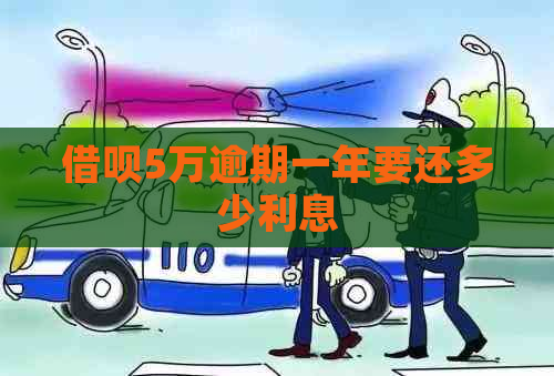 网贷5万逾期一年要还多少利息