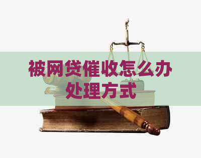 被网贷怎么办处理方式