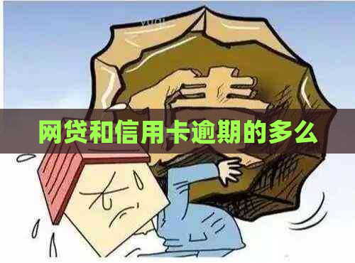 网贷和信用卡逾期的多么