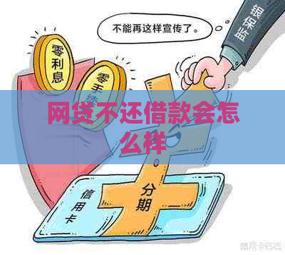 网贷不还借款会怎么样