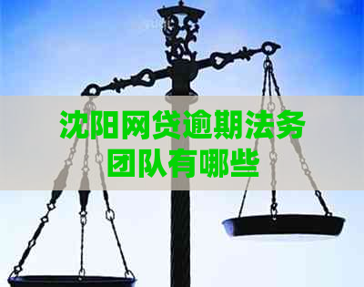 沈阳网贷逾期法务团队有哪些