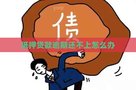 抵押贷款逾期还不上怎么办