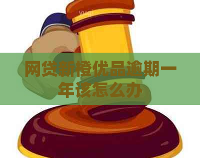 网贷新橙优品逾期一年该怎么办