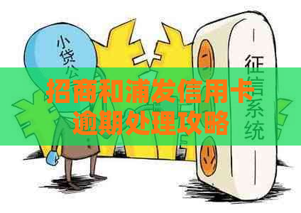 招商和浦发信用卡逾期处理攻略