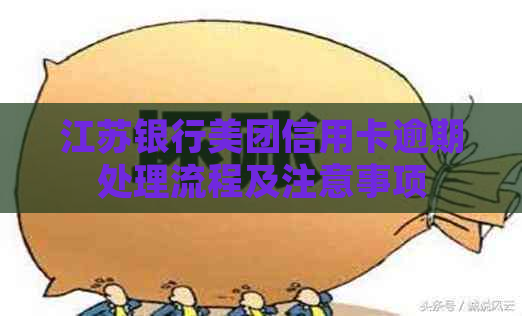 江苏银行美团信用卡逾期处理流程及注意事项