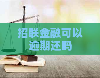 招联金融可以逾期还吗