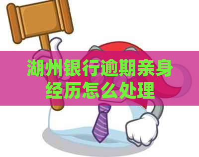 湖州银行逾期亲身经历怎么处理