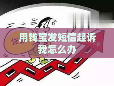 用钱宝发短信起诉我怎么办