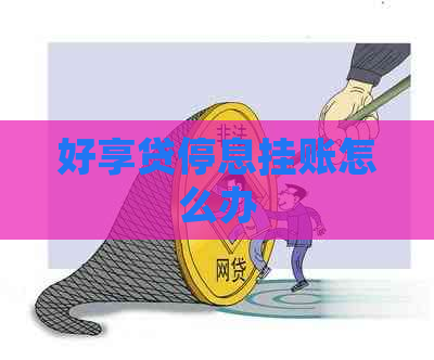 好享贷停息挂账怎么办