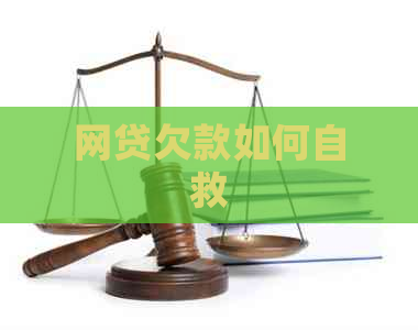 网贷欠款如何自救