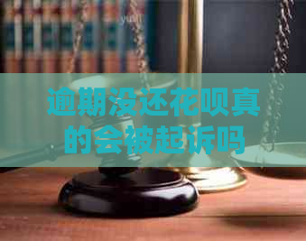 逾期没还花呗真的会被起诉吗