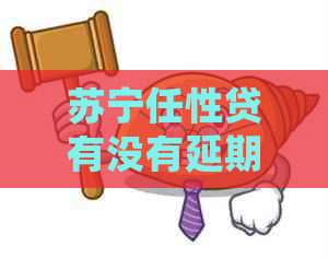 苏宁任性贷有没有延期还款