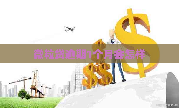 微粒贷逾期1个月会怎样