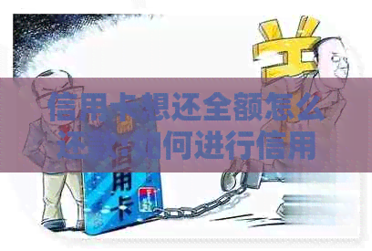 信用卡想还全额怎么还款:如何进行信用卡全额还款。