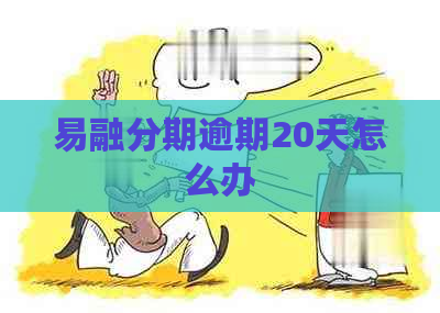 易融分期逾期20天怎么办