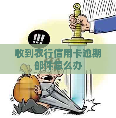 收到农行信用卡逾期邮件怎么办