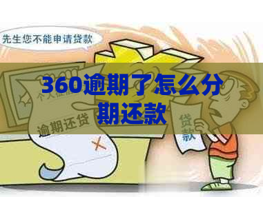 360逾期了怎么分期还款