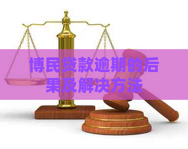 博民贷款逾期的后果及解决方法