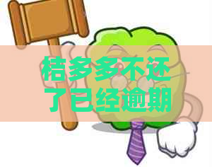 桔多多不还了已经逾期两年了