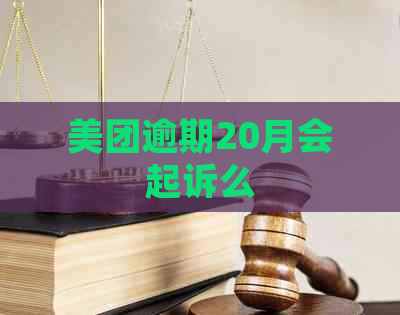 美团逾期20月会起诉么