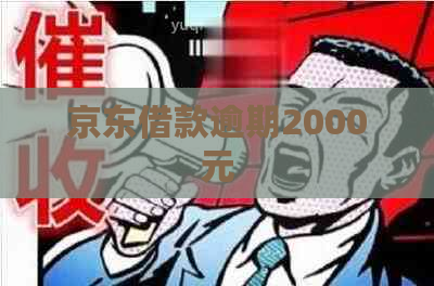 京东借款逾期2000元