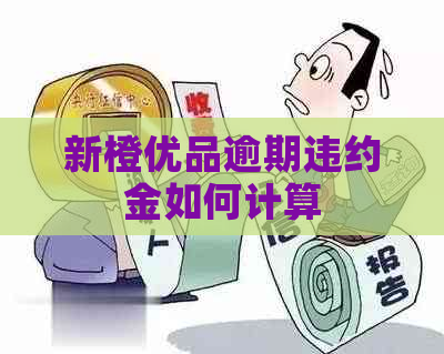 新橙优品逾期违约金如何计算