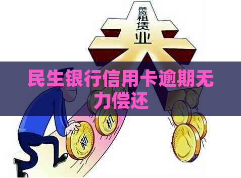 民生银行信用卡逾期无力偿还