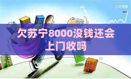 欠苏宁8000没钱还会上门收吗