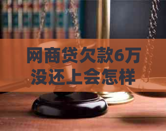 网商贷欠款6万没还上会怎样