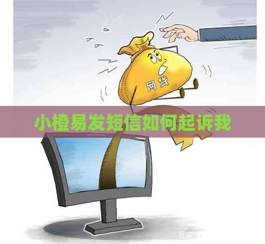 小橙易发短信如何起诉我