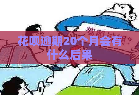 花呗逾期20个月会有什么后果