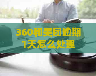 360和美团逾期1天怎么处理