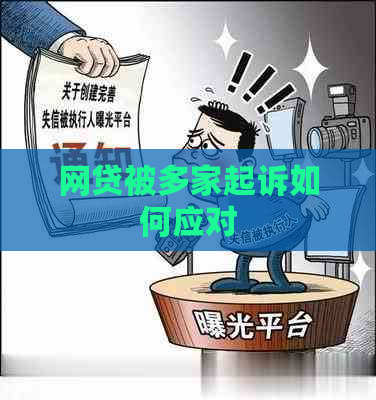 网贷被多家起诉如何应对