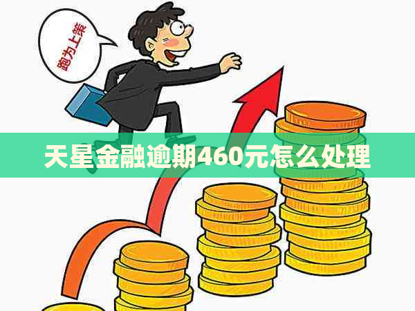 天星金融逾期460元怎么处理