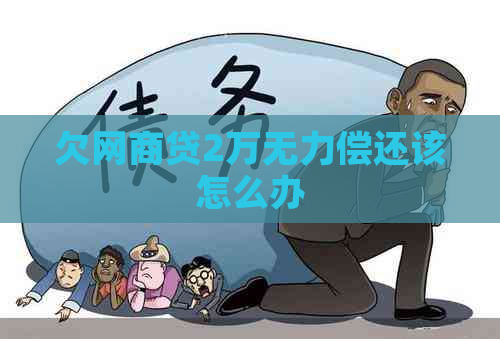 欠网商贷2万无力偿还该怎么办