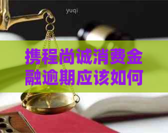 携程尚诚消费金融逾期应该如何处理