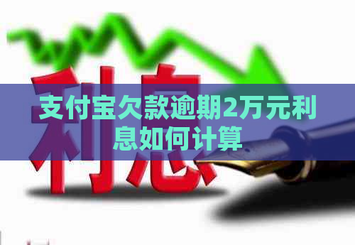 支付宝欠款逾期2万元利息如何计算