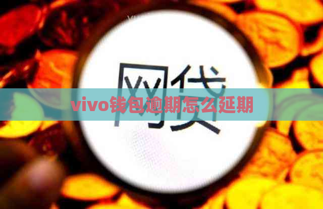 vivo钱包逾期怎么延期