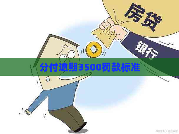 分付逾期3500罚款标准