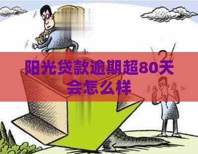 阳光贷款逾期超80天会怎么样