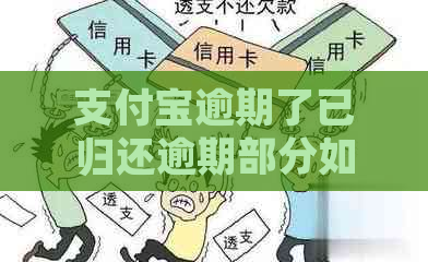 支付宝逾期了已归还逾期部分如何处理