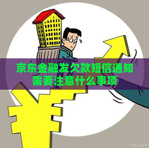 京东金融发欠款短信通知需要注意什么事项