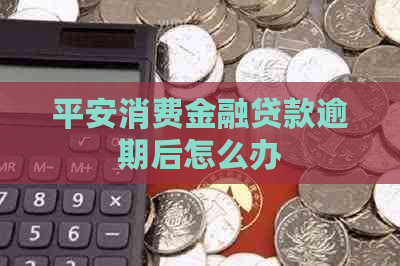 平安消费金融贷款逾期后怎么办