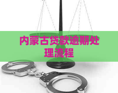 内蒙古贷款逾期处理流程