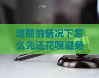 逾期的情况下怎么先还花呗避免逾期费用