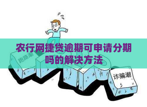 农行网捷贷逾期可申请分期吗的解决方法